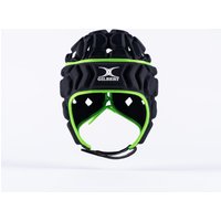 Gilbert Rugby Gilbert Octane Headguard - Senior - Size: Medium - Black/Green