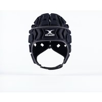 Gilbert Rugby Gilbert Octane Headguard - Senior - Size: Medium - Black/Grey