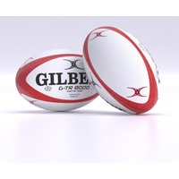 Gilbert Rugby Gilbert G-TR8000 Training Ball (multi-buy) – Size: Sz 3 x Pack of 5 – Red