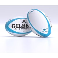 Gilbert Rugby Gilbert G-TR8000 Training Ball (multi-buy) – Size: Sz 3 x Pack of 5 – Sky