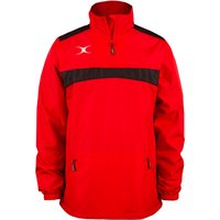 Gilbert Rugby Gilbert Photon 1/4 Zip Jacket - Mens - Size: S - Red / Black