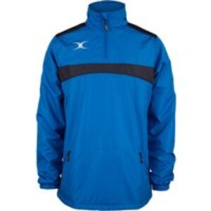 Gilbert Rugby Gilbert Photon 1/4 Zip Jacket - Mens - Size: M - Royal / Dark Navy