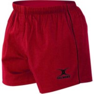 Gilbert Rugby Gilbert Match Shorts – Mens – Size: XS – Red