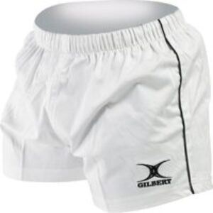 Gilbert Rugby Gilbert Match Shorts - Mens - Size: L - White