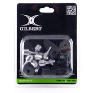 Gilbert Rugby Gilbert Pro Tip Studs – Size: 18mm x 12 – Silver