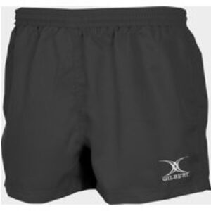 Gilbert Rugby Gilbert Saracen Match Shorts – Junior – Size: Age 11 – 12 – Black