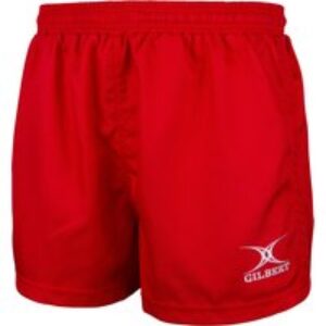 Gilbert Rugby Gilbert Saracen Match Shorts - Mens - Size: 2XS - Red