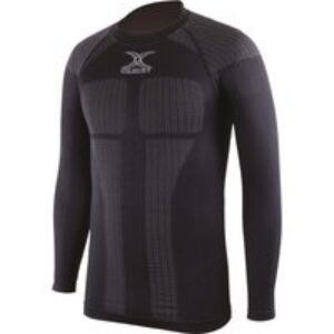 Gilbert Rugby Gilbert Compression Baselayer Top – Size: 2XL / 3XL – Black