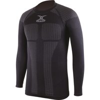 Gilbert Rugby Gilbert Compression Baselayer Top - Size: 2XL / 3XL - Black