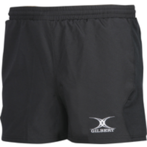 Gilbert Rugby Gilbert Virtuo Match Shorts - Size: S - Black