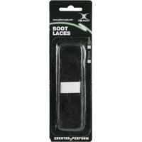 Gilbert Rugby Gilbert Laces - Size: 150cm - Black