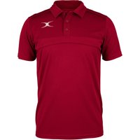 Gilbert Rugby Gilbert Photon Polo Shirt - Junior - Size: Age 7 - 8 - Maroon