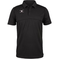 Gilbert Rugby Gilbert Photon Polo Shirt - Mens - Size: M - Black