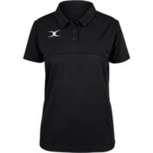 Gilbert Rugby Gilbert Photon Polo Shirt – Women’s – Size: 20 – Black