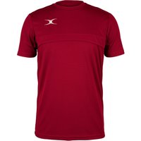 Gilbert Rugby Gilbert Photon T-Shirt - Junior - Size: Age 7 - 8 - Maroon