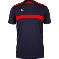 Gilbert Rugby Gilbert Photon T-Shirt - Mens - Size: S - Dark Navy / Red