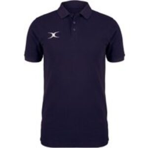 Gilbert Rugby Gilbert Quest Polo Shirt - Junior - Size: Age 11 - 12 - Dark Navy