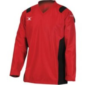 Gilbert Rugby Gilbert Revolution Warm Up Jacket - Mens - Size: L - Red/Black