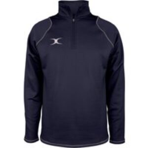 Gilbert Rugby Gilbert Quest 2 1/4 Zip Fleece - Mens - Size: 3XL - Dark Navy