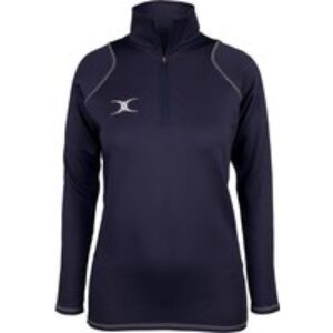 Gilbert Rugby Gilbert Quest 2 1/4 Zip Fleece - Women's - Size: 8 - Dark Navy