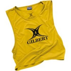 Gilbert Rugby Gilbert Junior Polyester Bibs - Size: Youth - Yellow