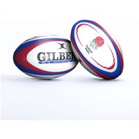 Gilbert Rugby Gilbert England Replica Ball - Size: Mini - Country Colours