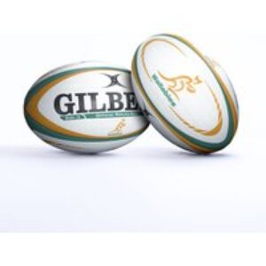 Gilbert Rugby Gilbert Australia Replica Ball – Size: Sz 5 – Country Colours