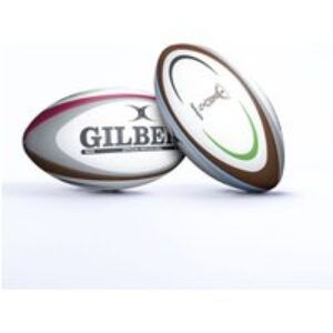 Gilbert Rugby Gilbert Harlequins Replica Ball - Size: Midi