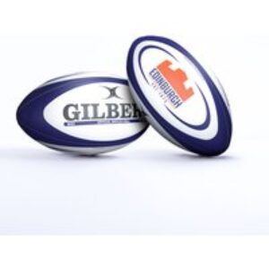 Gilbert Rugby Gilbert Edinburgh Replica Ball – Size: Midi