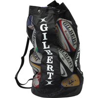 Gilbert Rugby Gilbert Breathable Ball Bag - Black