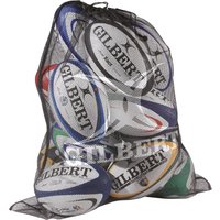 Gilbert Rugby Gilbert Fine Mesh Bag - Black