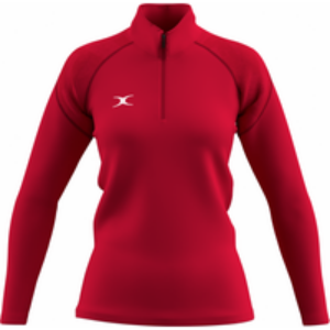 Gilbert GTS 1/4 Zip Fleece – Womens – Size: 18 – Red