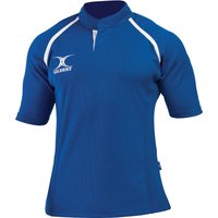 Gilbert Rugby Gilbert XACT Plain Match Shirt - Junior - Size: Age 12 - 13 - Royal