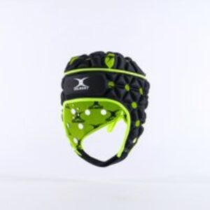 Gilbert Rugby Gilbert Air Headguard – Size: Extra Large – Black/Green