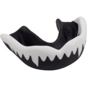Gilbert Rugby Gilbert Synergie Viper Mouthguard (multi-buy) – Size: Senior x Pack of 10 – Black / White