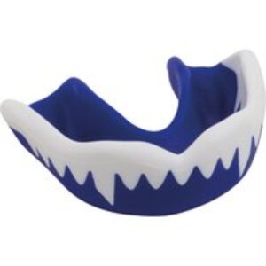 Gilbert Rugby Gilbert Synergie Viper Mouthguard (multi-buy) – Size: Senior x Pack of 10 – Blue / White