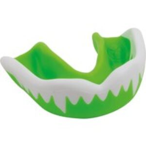 Gilbert Rugby Gilbert Synergie Viper Mouthguard - Size: Senior - Green / White