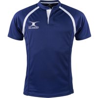 Gilbert Rugby Gilbert XACT Plain Match Shirt – Senior – Size: 3XL – Navy