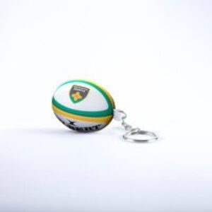 Gilbert Rugby Gilbert Northampton Saints Keyring