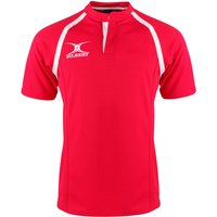 Gilbert Rugby Gilbert XACT Plain Match Shirt – Senior – Size: 3XL – Red
