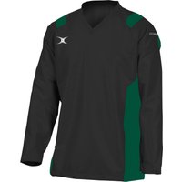 Gilbert Rugby Gilbert Revolution Warm Up Jacket - Junior - Size: Age 11 - 12 - Black/Green