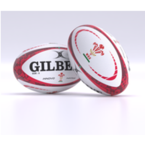 Gilbert Rugby Gilbert Wales Innovo Match Ball – Size: Sz 5 – Country Colours