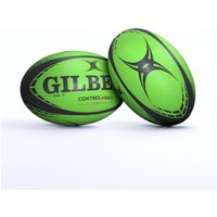 Gilbert Rugby Gilbert Control-A-Ball - Size: Match x Sz 5 - Black