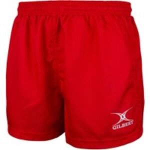Gilbert Rugby Gilbert Saracen II Match Shorts - Junior - Size: Age 9 - 10 - Red