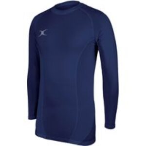 Gilbert Rugby Gilbert Atomic X II Baselayer Top - Mens - Size: M - Dark Navy