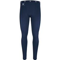 Gilbert Rugby Gilbert Atomic X II Baselayer Leggings - Junior - Size: Age 5 - 6 - Dark Navy