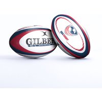 Gilbert Rugby Gilbert USA Replica Ball - Size: Mini - Country Colours