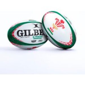 Gilbert Rugby Gilbert Cymru G-TR4000 Training Ball – Size: Sz 4 – Country Colours