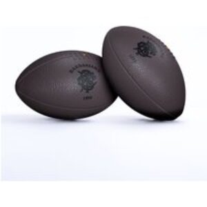 Gilbert Rugby Gilbert Barbarians FC Vintage Ball – Size: Sz 5 – Dark Tan