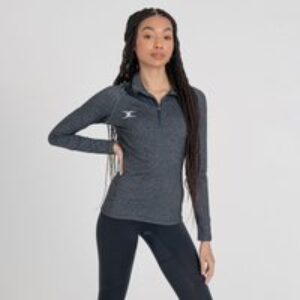 Gilbert Rugby Gilbert Synergie Pro Warm Up Top - Women's - Size: 12 - Black